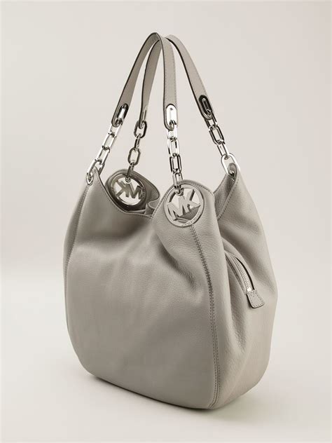 michael kors fulton shoulder bag grey|michael kors fulton shoulder bag.